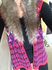 Sleeveless gilet faux for sale  STONE