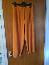 Mustard trousers size for sale  BEDFORD