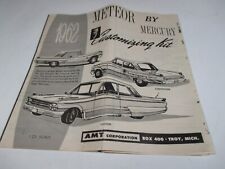 1962 meteor instruction for sale  Des Moines