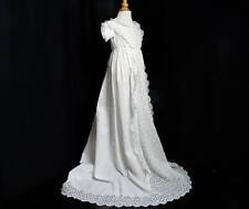 Vestido de batizado vitoriano vintage inglês com broderie anglaise, usado comprar usado  Enviando para Brazil