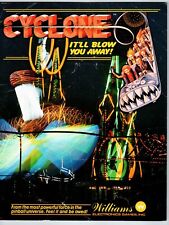 Cyclone pinball flyer for sale  Collingswood