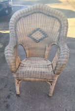 Wicker arm chair. for sale  HIGH WYCOMBE