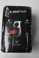 Aquecedor temporizador portátil Ecoheat 500W EG7 branco tamanho 19cm x 12cm x 13cm novo com etiquetas comprar usado  Enviando para Brazil