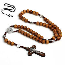 Collana rosario legno usato  Paderno Ponchielli