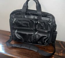 Tumi black leather for sale  Middletown