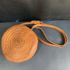 Round leather satchel for sale  Lindon