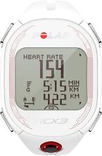 Relógio de corrida feminino POLAR RCX3F branco + monitor de frequência cardíaca + sensor de passada  comprar usado  Enviando para Brazil