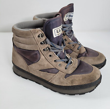 LL Bean Boots Mens Size 10 Thinsulate Insulated Fleece Brown Suede Hiking D890  for sale  Shipping to South Africa