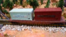 Escala HO: Cox Danzas Container Flat Car #94138 Car; Trem ferroviário modelo antigo comprar usado  Enviando para Brazil