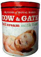 Tin vintage cow for sale  SEVENOAKS