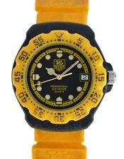 Relógio masculino Tag Heuer Formula 1 F1 profissional amarelo/preto 35 mm ref 380.513/1 comprar usado  Enviando para Brazil