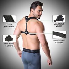 Black posture corrector for sale  WITNEY