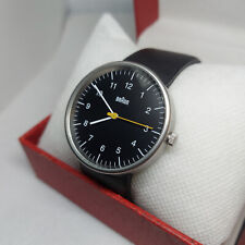 Relógio masculino original Braun preto quartzo pulseira preta BN0021BKWKG, usado comprar usado  Enviando para Brazil