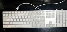 Usado, Genuíno Apple A1243 Mac Teclado USB Padrão com Fio com Teclado Numérico comprar usado  Enviando para Brazil