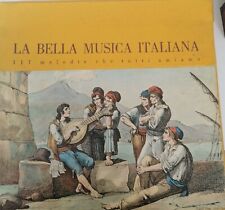 RACCOLTA DISCHI VINILE LP  LA BELLA MUSICA ITALIANA 117 MELODIE CHE TUTTI AMIAMO usato  Napoli
