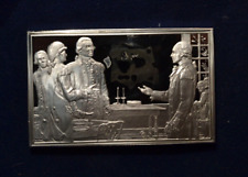 1976 Franklin Mint Bicentennial Art Bar Commemorative Ingot #39 1.8 ozt A663 for sale  Harrisonburg