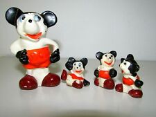 Usado, Antigo Walt Disney Mickey E Minnie Mouse Precoce De Biscuit Bonecos Miniatura Japan comprar usado  Enviando para Brazil