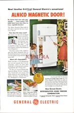 G.E. Refrigerator-Home Freezer Combination ADVERT Vintage 1950 Print Ad 691/117 for sale  Shipping to South Africa