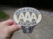 Vintage 1940s AAA license Plate topper auto club GM Ford Chevy Hot rod 39 GMC for sale  Shepherdsville