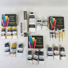 20 pigmentos permanentes de colección artistas colores óleo manganeso cerúleo ultramarino etc. segunda mano  Embacar hacia Mexico