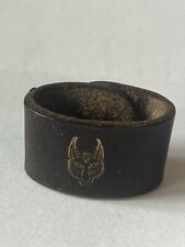 Leather woggle scout for sale  LONDON