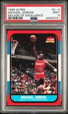 1996 Fleer Michael Jordan Décade of Excellence Novato Ultra #U-4 PSA 9 como nuevo corte segunda mano  Embacar hacia Argentina