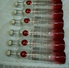 6 botellas de vidrio CIROC Red Berry Vodka 200 ml/vacías con tapas segunda mano  Embacar hacia Argentina