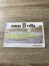 Ingresso esboço Aston Villa V Celta Vigo Copa UEFA 03/11/98 1998-99 comprar usado  Enviando para Brazil