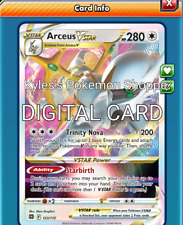 Arceus V STAR VSTAR Pokemon TCG Online PTCGO 123/264 DIGITAL CARD SENT FAST for sale  Shipping to Canada