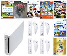 Auténtica consola Wii + compatible con GameCube + controles remotos OEM + vendedor de EE. UU. segunda mano  Embacar hacia Argentina