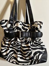 Zebra print handbag for sale  Nicholson