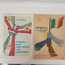Cartoline militari giornata usato  Italia