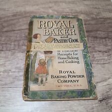 Royal Baker and Pastry Cook Baking Powder Company 1911 anuncio de libro de recetas de Nueva York segunda mano  Embacar hacia Argentina