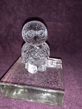 Vintage crystal owl for sale  Amarillo