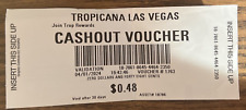 Voucher Tropicana Cashout 4/1/2024 - Dia de fechamento., usado comprar usado  Enviando para Brazil