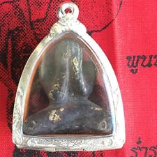  Phra Pit Ta,Tok Raja,L P Khron (Kron)Wat Bang Sae Malaysian Buddha silver case, for sale  Shipping to South Africa