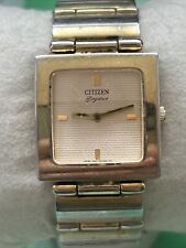 Relógio de quartzo feminino Citizen Elegance tom dourado face quadrada comprar usado  Enviando para Brazil