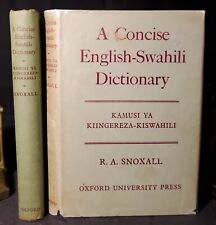 Concise english swahili for sale  Buffalo