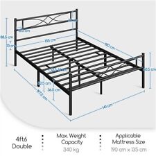 Double size metal for sale  IPSWICH