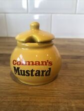 colmans mustard pot for sale  Shipping to Ireland