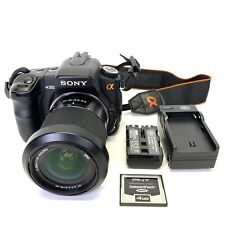Cámara digital SLR Sony Alpha A200 DSLR 10,2 MP - negra (Kit con lente DT 18-70 mm), usado segunda mano  Embacar hacia Argentina