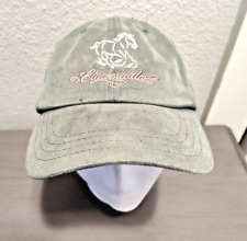 Para mujer Anheuser Busch Clydesdales sombrero verde gorra bordada de colección 2003 ajustable, usado segunda mano  Embacar hacia Mexico