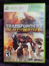 Transformers: Fall of Cybertron Xbox 360 con estuche/manual completo PROBADO EN CAJA, usado segunda mano  Embacar hacia Argentina