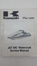 Kawasaki JET SKI WATERCRAFT 750SX Factory Service Manual.  1st ed., Dec 1991, used for sale  Shipping to United Kingdom