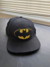 Usado, Gorra de béisbol de Batman DC Comics negra con logotipo amarillo segunda mano  Embacar hacia Argentina
