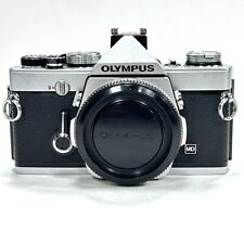 Usado, Corpo da câmera de filme 35 mm SLR vintage Olympus OM-1N + tampa prata testada e funciona década de 1970 comprar usado  Enviando para Brazil