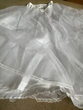 White net underskirt for sale  WINSCOMBE