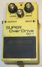 Pedal de efeitos de guitarra vintage Boss Super Overdrive SD-1 feito no Japão comprar usado  Enviando para Brazil
