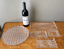 Crystal platters trays for sale  San Antonio