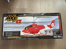 Heli Max AXE EZ HMXE0554 Pre-Built Radio Controlled RC Helicopter - Gray (READ) for sale  Shipping to South Africa